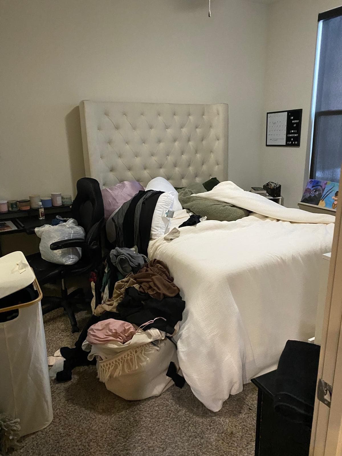 Houston home before professional cleaning, example 1