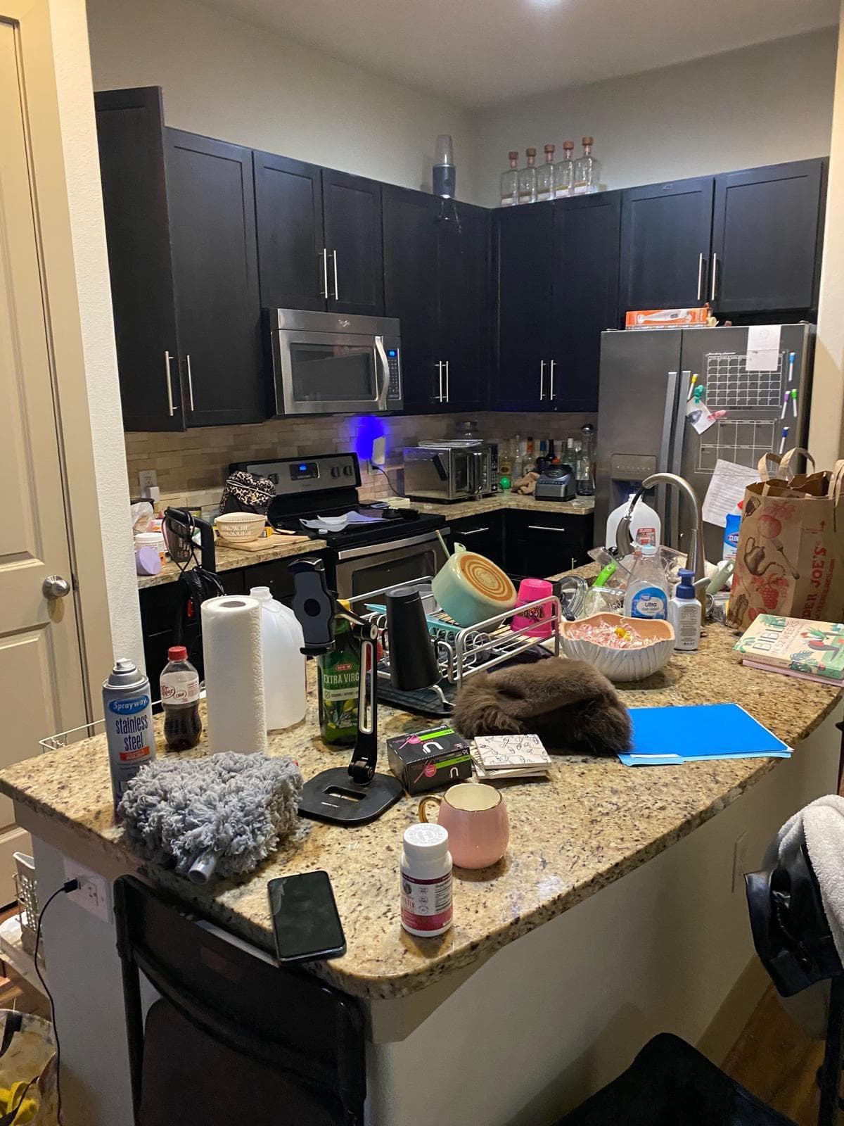 Houston home before professional cleaning, example 2